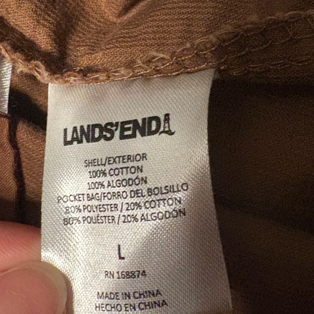 Lands' End Women’s Long Sleeve Dress Size L - Picture 8 of 15